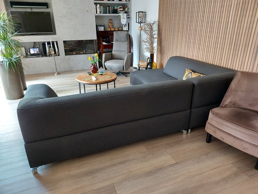 Leolux Ecksofa anthrazit