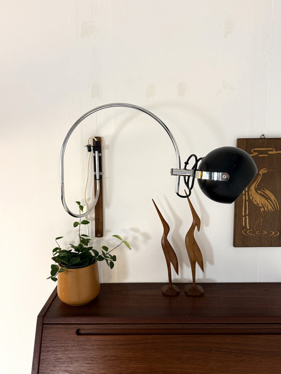 Image 1 of Vintage adjustable wall lamp, T.J.W. Zweers, 1950s