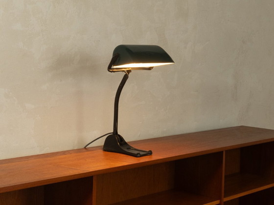 Image 1 of Lampe de bureau Art Déco, Hellux, années 1930, vintage