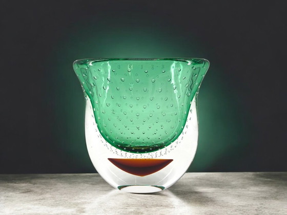 Image 1 of Murano Sommerso vase h 30 cm