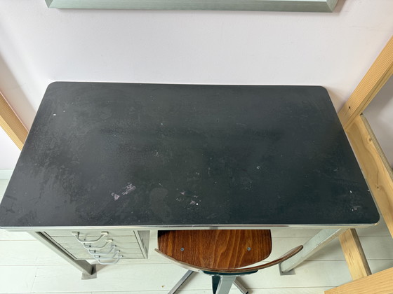 Image 1 of Vintage Gispen junior desk including school chair