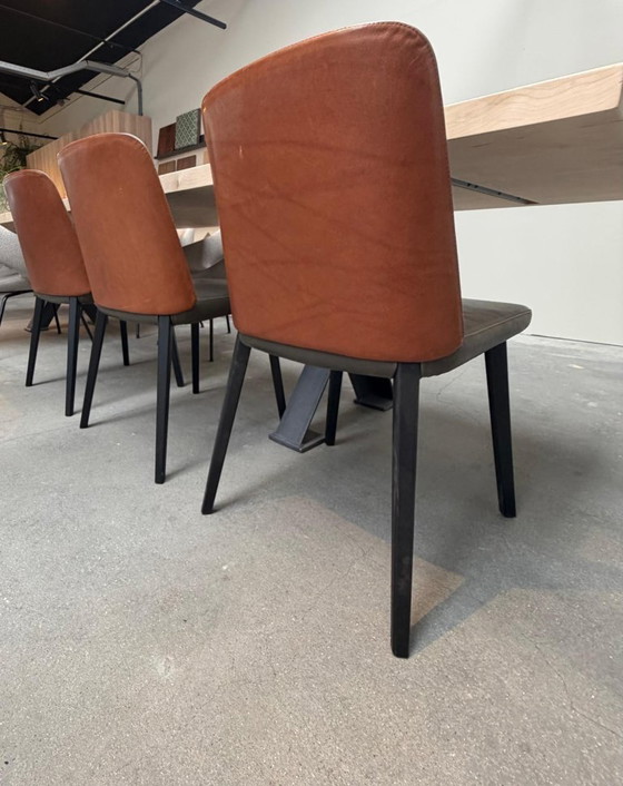 Image 1 of Montis Back Me Up Chair 3x 1 Rancho Castanya 3x Cuba Black