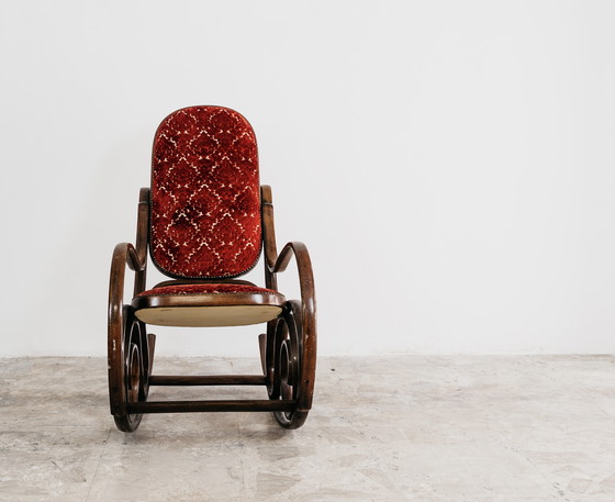 Image 1 of Thonet Vintage Mid-Century Design Schommelstoel