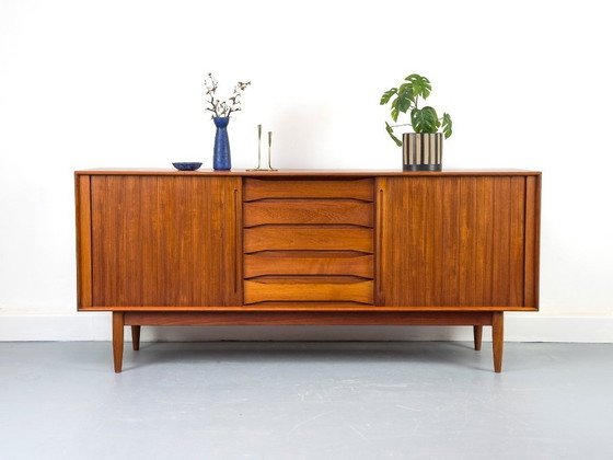 Image 1 of Danish teak sideboard by Johannes Aasbjerg, 1960s