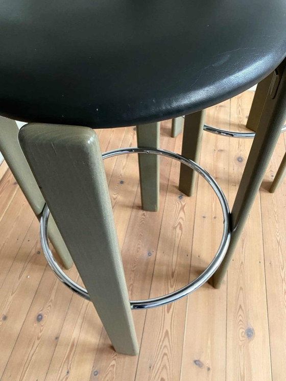 Image 1 of 2 sgabelli da bar vintage Bruno Rey