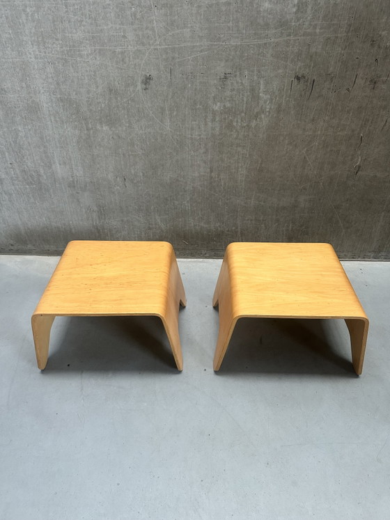 Set/2 Vintage “Folkestorp” krukken van IKEA - 1999 – Bijzettafels, Wood (photo 4 of 9)