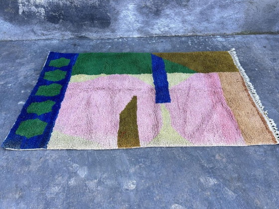Image 1 of Alfombra bereber hecha a mano de 250 cm x 150 cm.