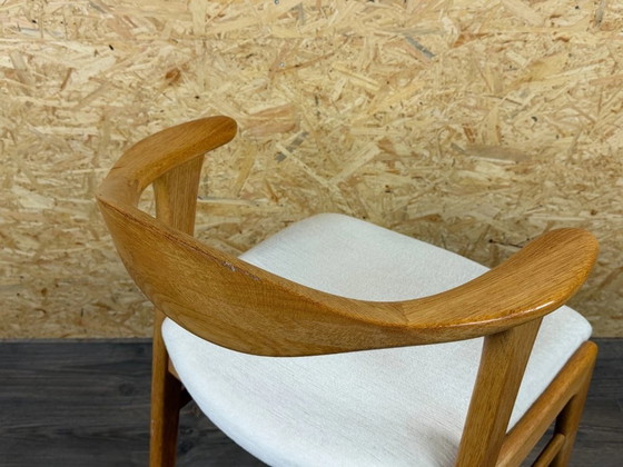 Chaise en Chêne des Années 60 70 Chaise de Salle à Manger Fauteuil d'Erik Kirkegaard Modèle 49 (photo 11 of 18)