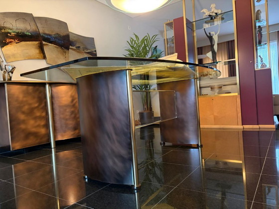 Image 1 of Vintage living table Belgo Chrom