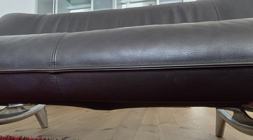 Leolux Tango 3-seater leather Senso black