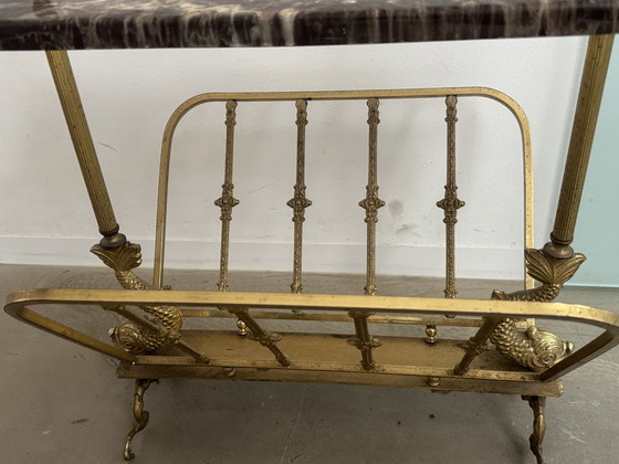 Image 1 of Hollywood Regency tijdschriftenrek