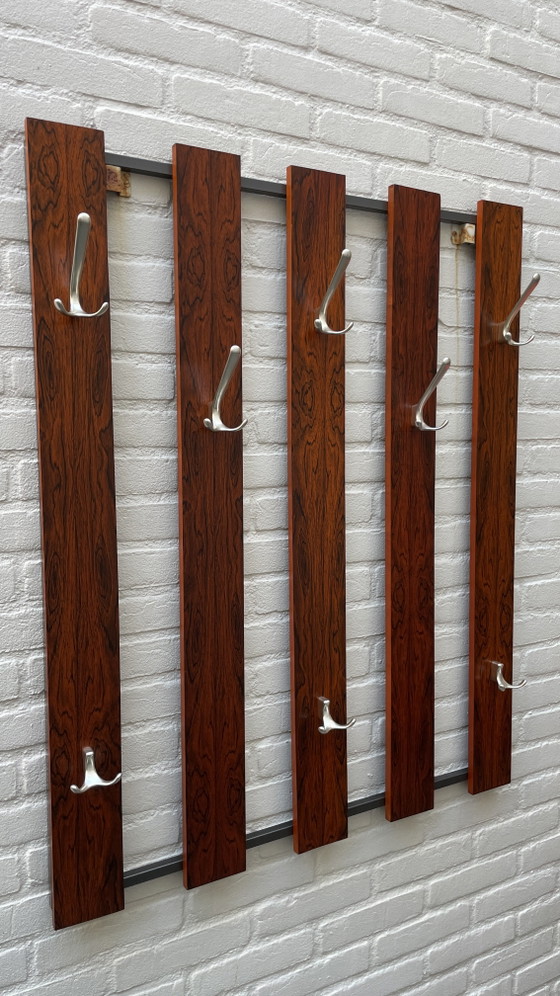 Perchero de Pared de Palisandro Cees Braakman, Pastoe Años 60/70 – Wood, Iron (photo 2 of 15)
