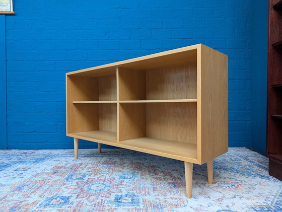 Image 1 of Vintage Oak Low Bookcase, Borge Mogensen For Karl Andersson, 1960s