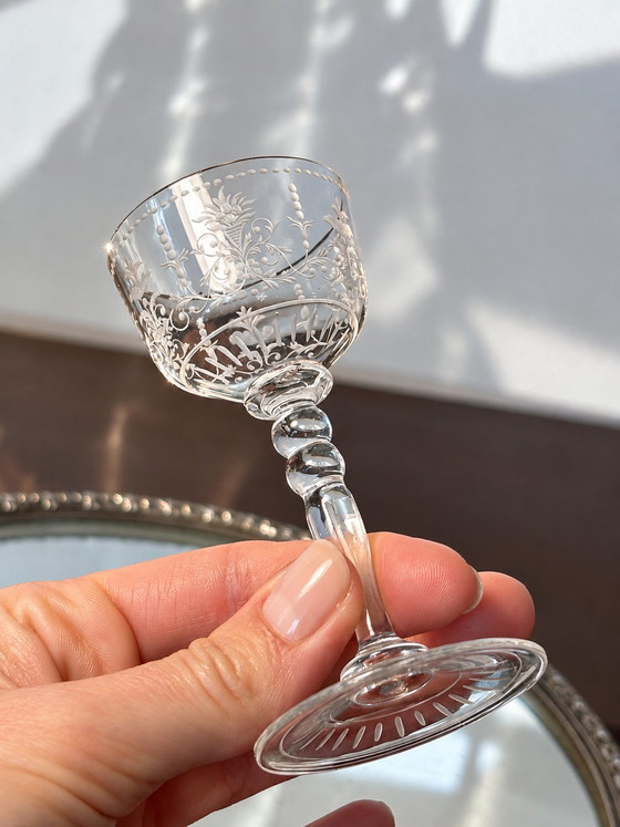 Raro Bicchiere da Liquore Baccarat del XIX Secolo – Bicchieri e caraffe, Crystal (photo 5 of 12)