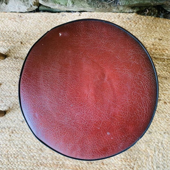 Image 1 of Set of 4 vintage stools from the 1960s