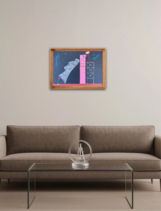 Image 1 of Acryl auf bespanntem Karton 46x33cm.