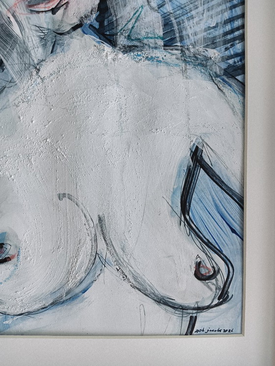 Rob Jacobs - Linda Come Out Of The Luxeflex – Paintings & Drawings, Paper (photo 3 of 8)