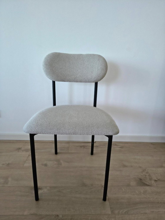 Image 1 of Oblique Dining Chair Upholstered – 6 stuks van Studio Henk