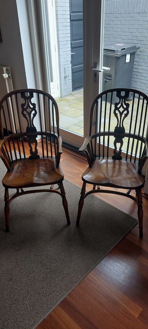 Fauteuils windsor anglais