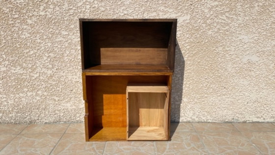 Scaffale Vintage con Cassetti in Rovere Massiccio – Credenze, Wood (photo 2 of 30)