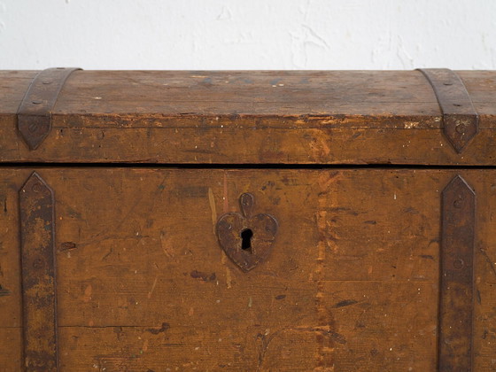 Small antique chest (Year 1871) #3 – Chest of drawers, Rustic (photo 26 of 40)