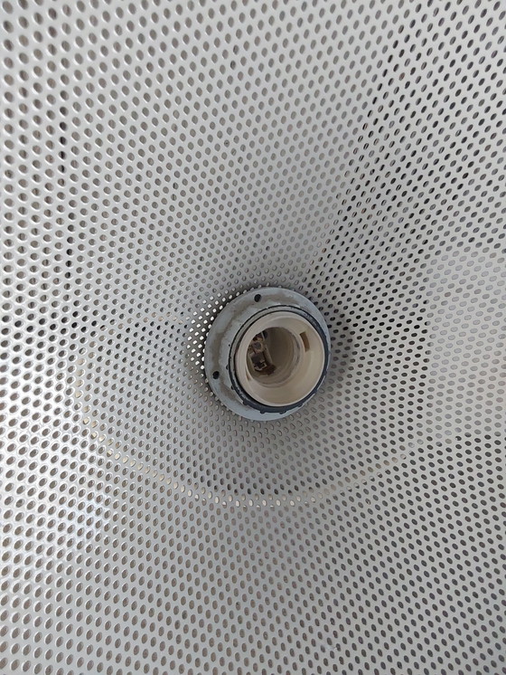 Image 1 of Dänische weiße Design-Pendelleuchte aus den 1970er Jahren