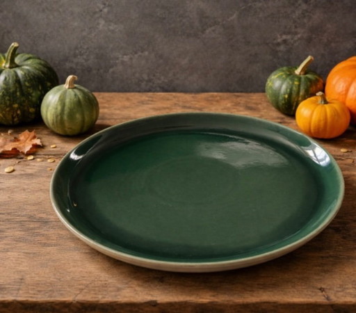 Große runde Platte, Digoin-Fabrik