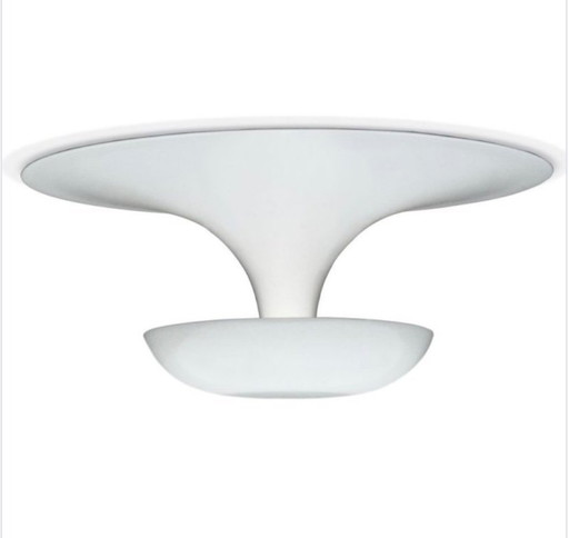 Vibia Trichter-Deckenleuchte, weiß, 22 cm, 4 Stück