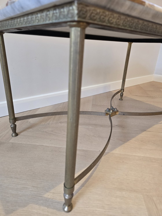 Image 1 of Vintage onyx bijzettafel 