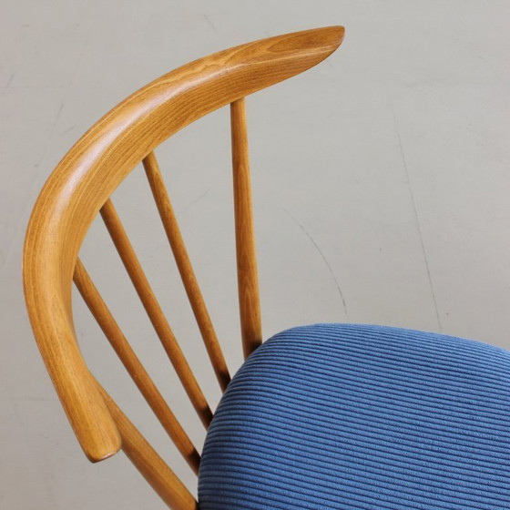 Image 1 of Mid-Century Chairs from Czechoslovakia, Fully Restored and Reupholstered, Vintage 1960s 1970s
