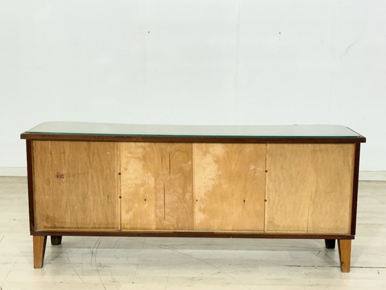 Image 1 of Vintage ladekast / Dressoir uit het midden van de vorige eeuw / Laag dressoir uit de jaren 60