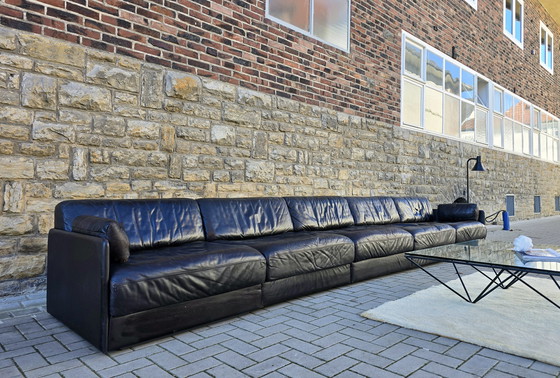 Image 1 of De Sede Modular Sofa 60s 70s Bench Seating Group Vintage Couch