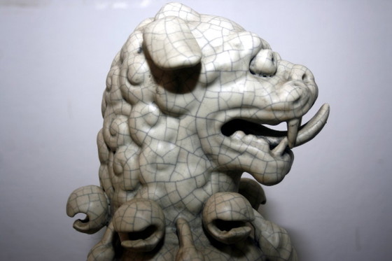 Vintage Keramische Foo Dog – Bondia Ceramicas (Manises, Spanje) – Jaren '60/'70 – Decoratieve objecten (photo 9 of 11)