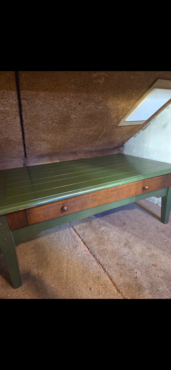 Image 1 of Vintage Rustic Farmhouse Coffee Table