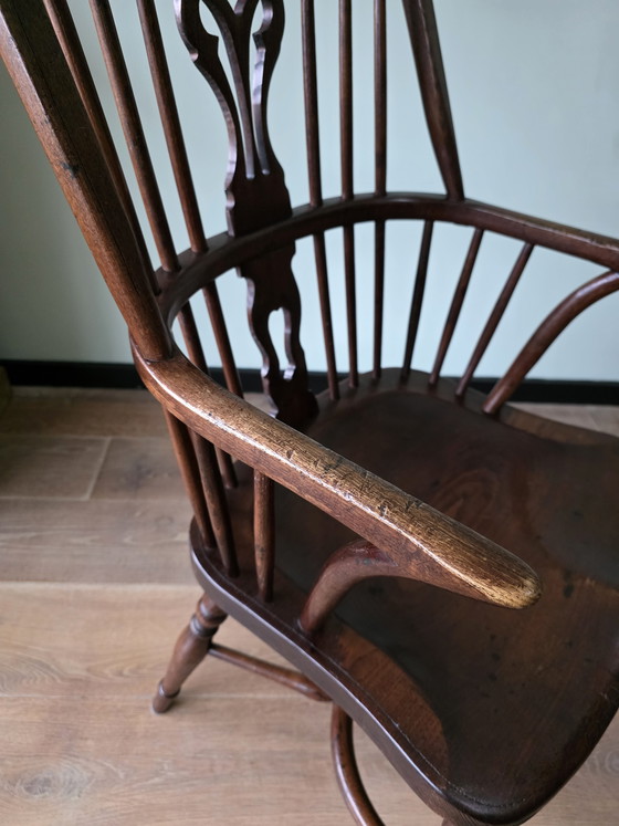 Image 1 of Set di 4 sedie Windsor vintage