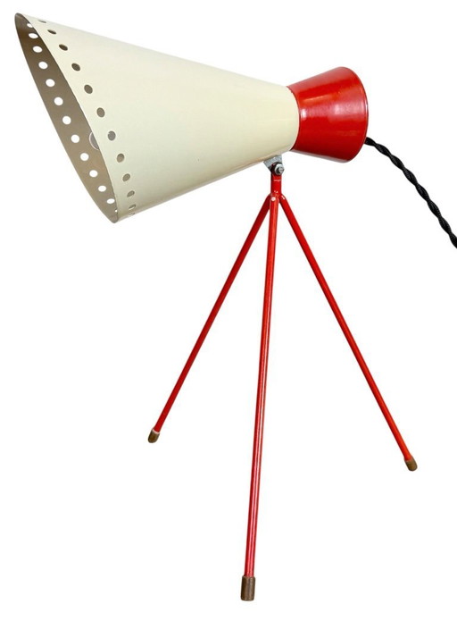 Lampe de table vintage du milieu du siècle par Josef Hůrka pour Napako, 1950s