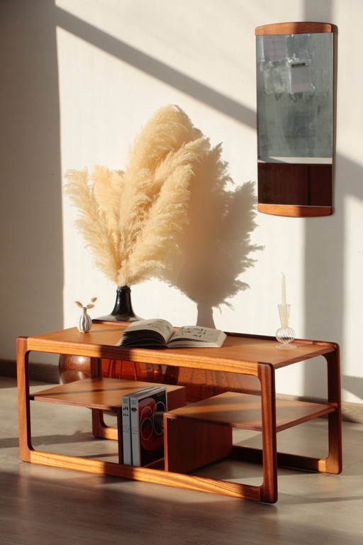 Mesa de centro vintage McIntosh "Long John" (años 60)