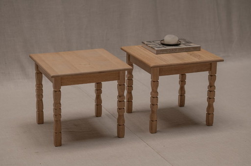 Ensemble de tables d'appoint Mid Century par Henning Kjaernulf, années 1960