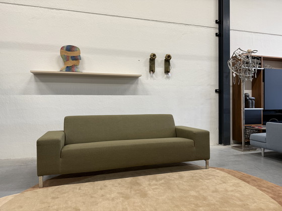 Image 1 of Gelderland 6511 Sofa set 2.5 & 3 Seater Sofa Clay fabric Green