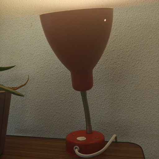 Vintage IKEA postmoderne rode flexibele lamp – wand- of tafellamp – Scandinavisch design jaren 90