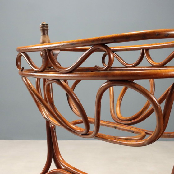 Image 1 of Cuna mecedora de haya