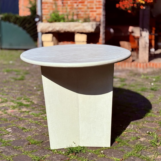 Image 1 of Handmade mortex dining table japandi style
