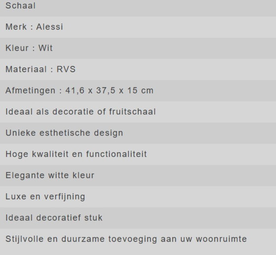 Image 1 of Cuencos Alessi