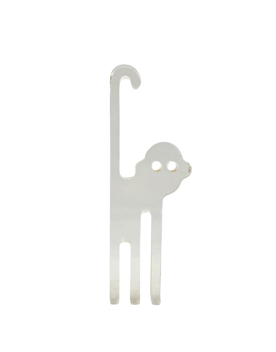 Image 1 of Silvio Russo, lucite monkey sculpture, Guzzini Italy 1970s