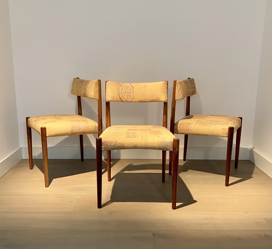 Image 1 of 4x eetkamerstoelen AKSEL BENDER MADSEN