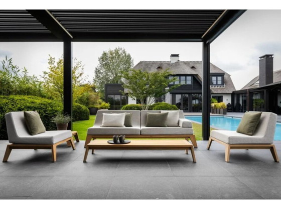 Image 1 of Loungeset Borek HYBRID bank, stoel en lage tafel