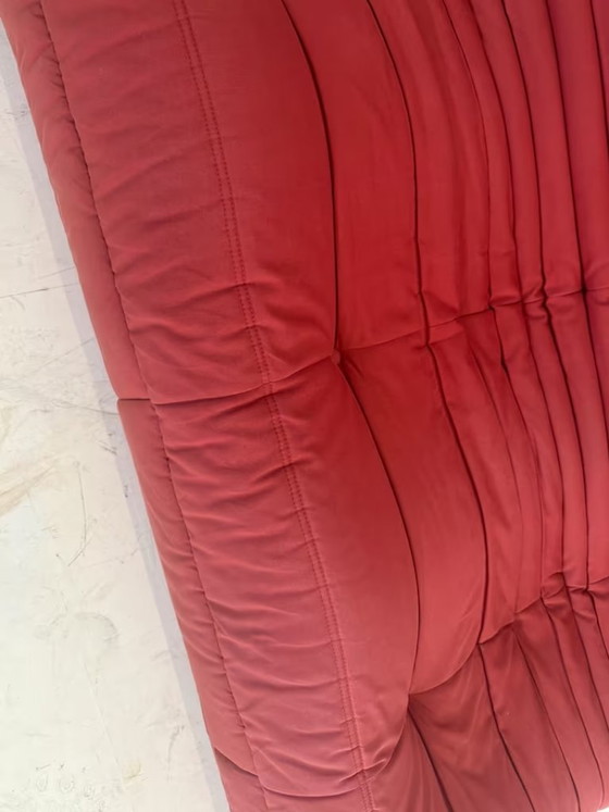 Sofá clásico de diseño Togo de Ligne Roset – Textile, Vintage (photo 8 of 16)