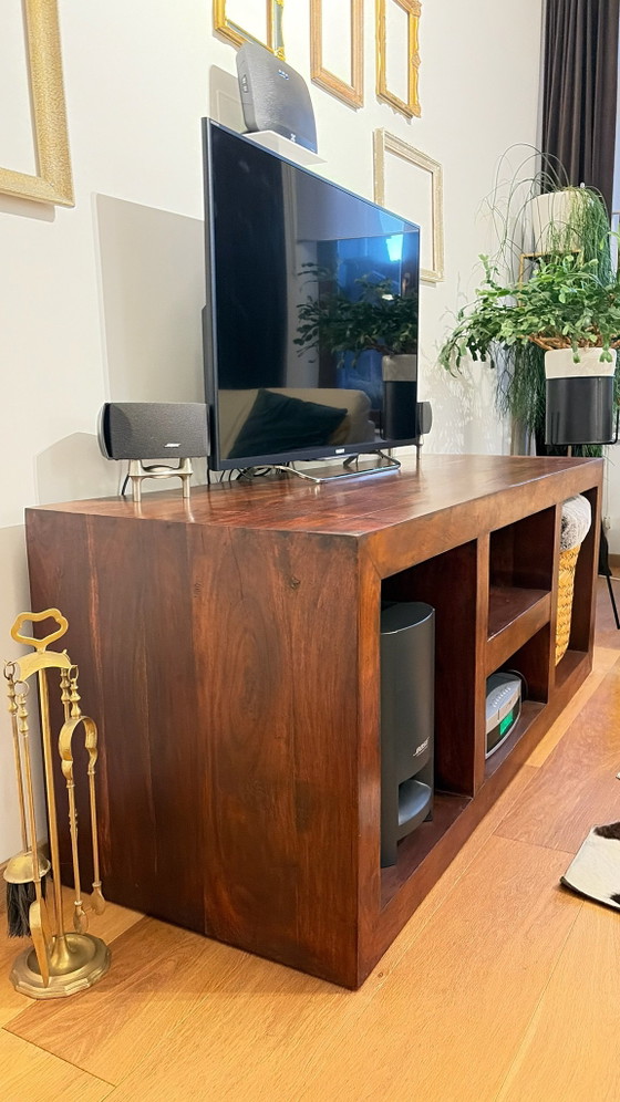 Meuble TV en bois exotiq – Momentum, Meubles tv (photo 4 of 6)