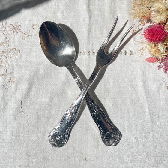 Utensili da portata vintage stile Rocaille – Accessori da tavola, Metal (photo 9 of 16)