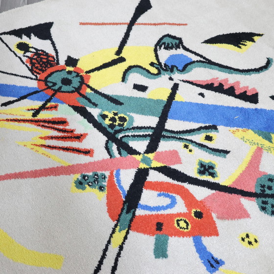 Image 1 of Kandinsky Wassily Dänemark Ege Art Line Teppichdesign 1980er Jahre